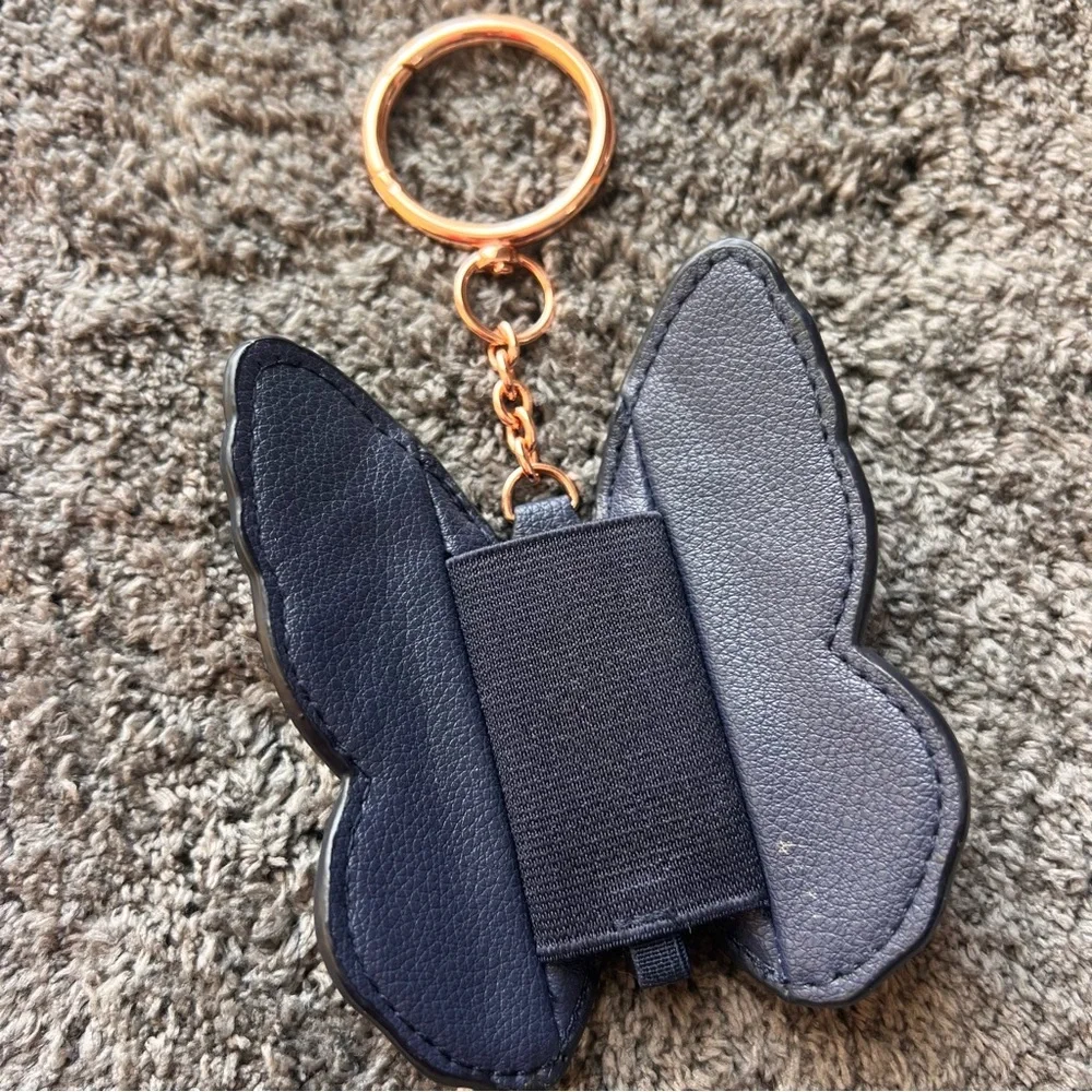 Vera Bradley Butterfly Bag Charm/Keychain - Picture 2 of 4
